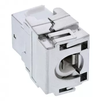 InLine Premium RJ45 Keystone Jack Snap-In module Cat.6a, with dust cover