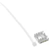 InLine RJ45 Keystone Jack Snap-In module Cat.8.1 Flat Metallic 1 pc