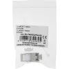 InLine RJ45 Keystone Jack Snap-In module Cat.8.1 Flat Metallic 1 pc