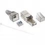 InLine RJ45 plug Cat.6A 500MHz field-installable shielded 76204A