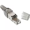 InLine RJ45 plug Cat.6A 500MHz field-installable shielded 76204A
