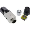 InLine RJ45 plug Cat.6A 500MHz, field-installable, shielded, with screw cap