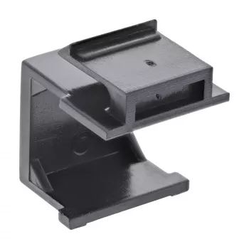InLine Keystone SNAP-In blind cover for module slot, black, 10 pcs.