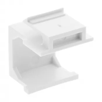 InLine Keystone SNAP-In blind cover for module slot, white, 10 pcs.