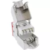 InLine Keystone RJ45 jack, shielded, Cat.6A, red 8-pack