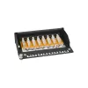 InLine Patch Panel Cat.6 8 Port desktop black RAL9005
