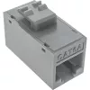 InLine Keystone RJ45 jack/socket, unshielded, Cat.6A, pack of 8, grey