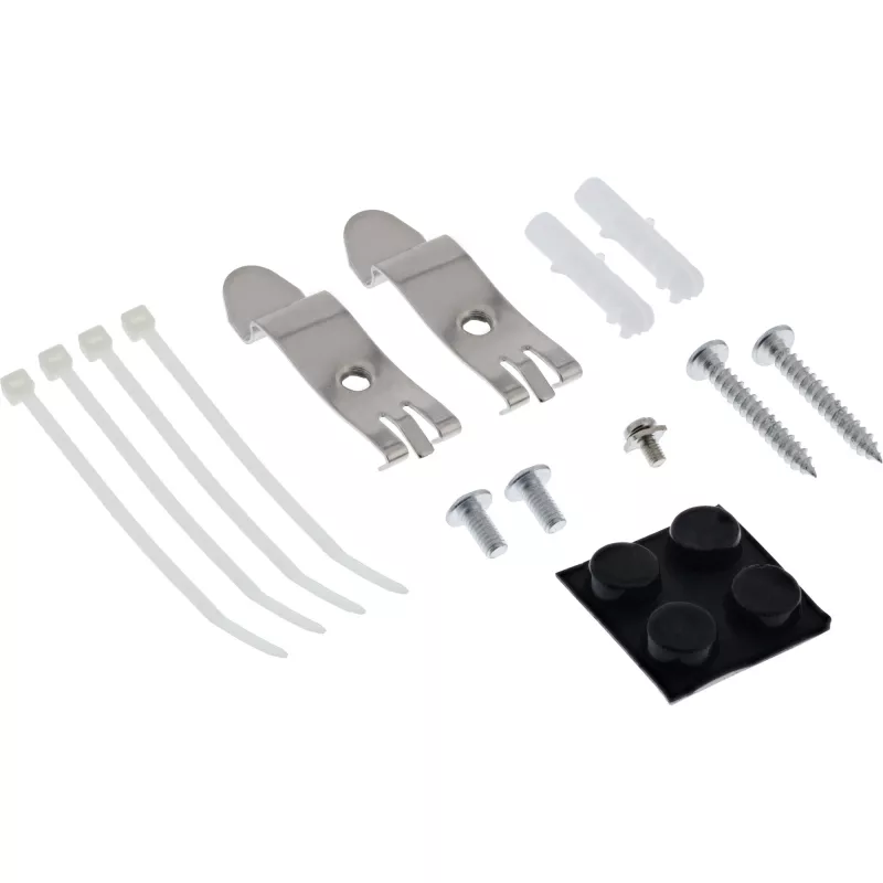 InLine Desktop Consolidation Point Box 4x Keystone RJ45, metal, black RAL9005