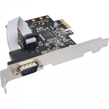 InLine Interface Card 1 Port Serial 9 Pin PCIe, InLine, 76618D