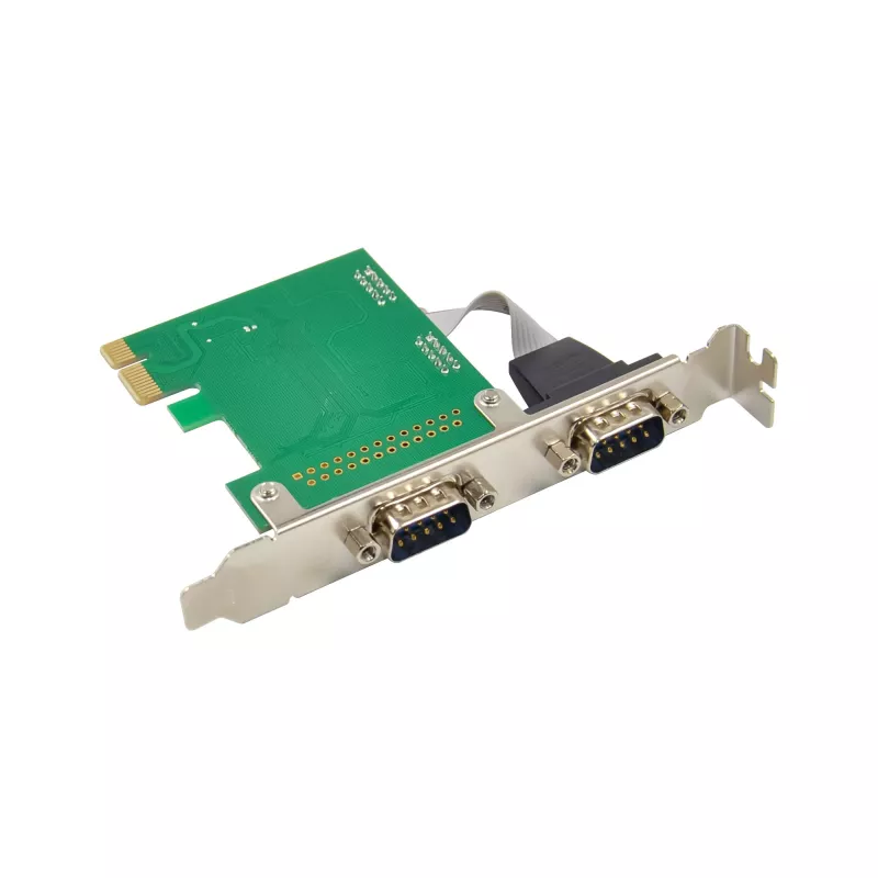 InLine Interface Card 2x Serial 9 Pin PCIe PCI-Express Male