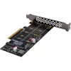 InLine 76660N Internal M.2 Interface Card PCIe Male 64 Gbit/s