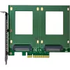 InLine 76660P Internal U.2 Adapter PCIe Male 4 Gbit/s 3.3 V