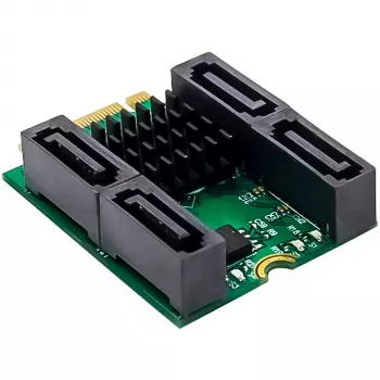 InLine 76660U Internal SATA Interface Card M.2 to SATA 6 Gbit/s
