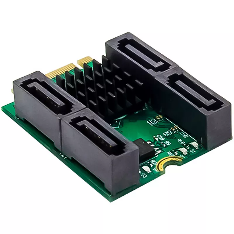 InLine 76660U Internal SATA Interface Card M.2 to SATA 6 Gbit/s