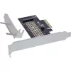 InLine 76660V Internal M.2 Interface Card PCIe 4 Gbit/s