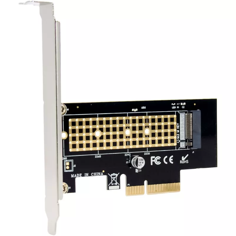 InLine 76660V Internal M.2 Interface Card PCIe 4 Gbit/s