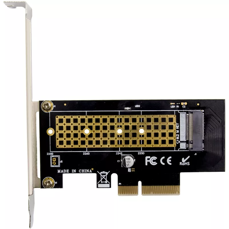 InLine 76660V Internal M.2 Interface Card PCIe 4 Gbit/s
