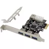 InLine 76662D interface cards/adapter Internal Molex 4-pin, USB 3.2 Gen 1 (3.1 Gen 1)