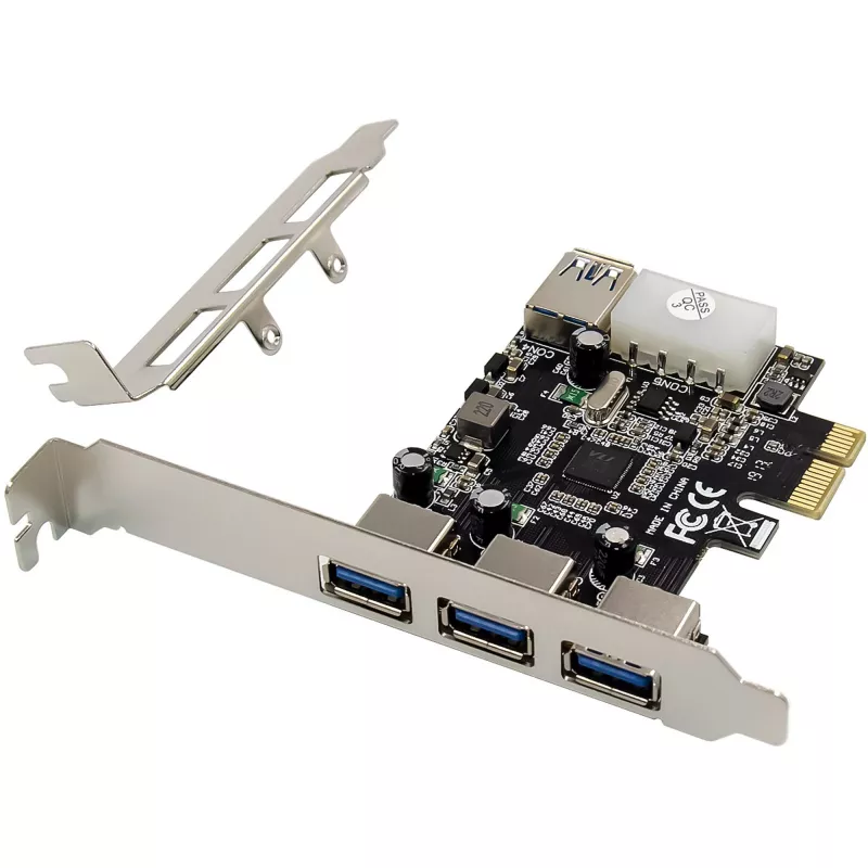 InLine 76662D interface cards/adapter Internal Molex 4-pin, USB 3.2 Gen 1 (3.1 Gen 1)