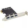 InLine 76662D interface cards/adapter Internal Molex 4-pin, USB 3.2 Gen 1 (3.1 Gen 1)