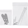 InLine Patch panel Cat.6A 0.5U 6-port, table/wall/rail, grey with dust prot.