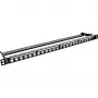 Blank patch panel 19 inch InLine 76824C 24 ports for RJ45 Keystones 0.5U black