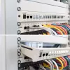 InLine Blank Patch Panel with pull-out 19 inch 24 Port 1U black