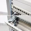 InLine Blank Patch Panel with pull-out 19 inch 24 Port 1U black