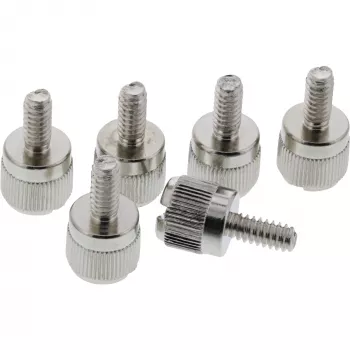 Thumbscrews for enclosures InLine 77770A silver 6pcs pack
