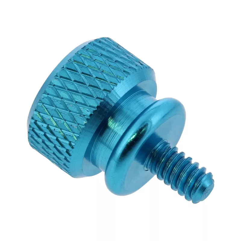 Thumbscrews for enclosures InLine 77770B blue aluminium 10pcs pack