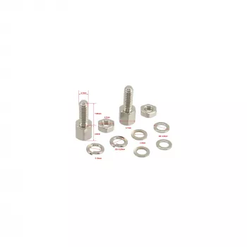 InLine Screw Kit Sub-D Installation Kit 10 pcs.