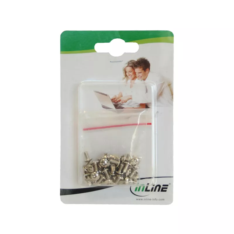 InLine Screw Set for 3.5 inch harddisks 50 pcs.