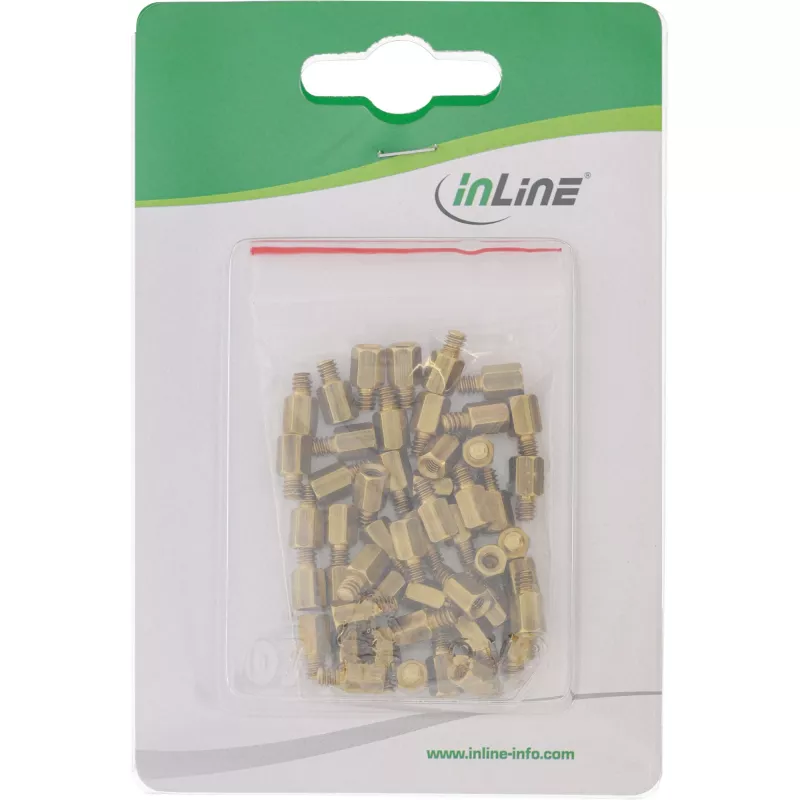 Spacer Screw Set for mainboards InLine 77787 50 pcs