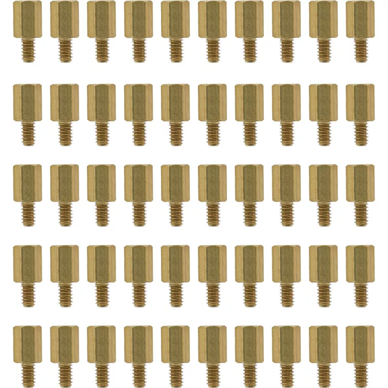 InLine Spacer Screw Set for mainboard 50 pcs. metric