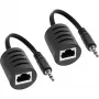 InLine 3.5mm Audio over LAN / Ethernet / RJ45 Cable max. 50m complete set