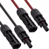 Medium voltage cable InLine 95405 Red Black 1500V 1m