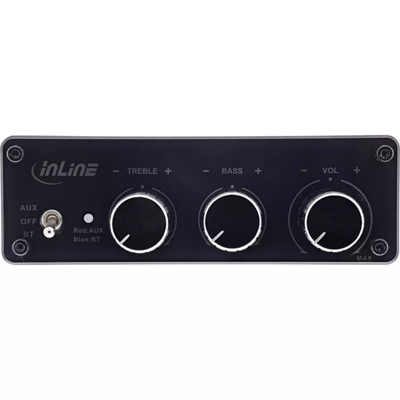 InLine Bluetooth 5.3 audio receiver with 96 watt amplifier