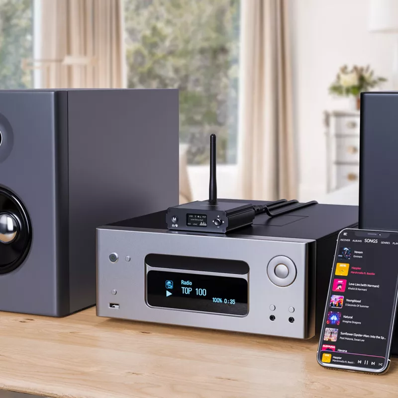 InLine Bluetooth 5.1 HiFi Receiver & USB DAC with LCD 30m Range