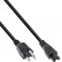 InLine B-16656U power cable Black 2 m NEMA 5-15 IEC C5