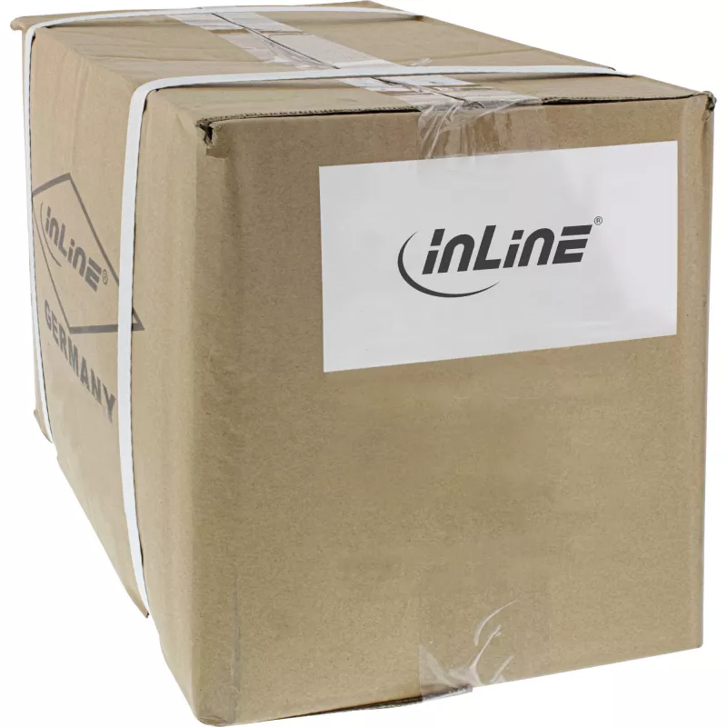 InLine B-71903S networking cable Black 3 m Cat6a U/FTP (STP)