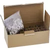 Keystone module InLine B-76202Q — flat grey RJ-45, 14.5×31.8×19.4 mm