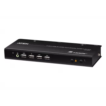 ATEN 2-Port USB 4K HDMI Dual-Display KVMP Switch (Cables included)