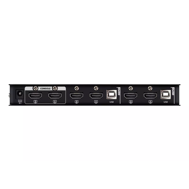 ATEN 2-Port USB 4K HDMI Dual-Display KVMP Switch (Cables included)