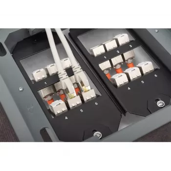 Frame set for Keystone Modules Digitus AN-25178