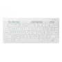 Samsung mobile device keyboard EJ-B3400BWGGDE White Bluetooth QWERTZ German battery AAA 280.4×127.4×15.4 mm