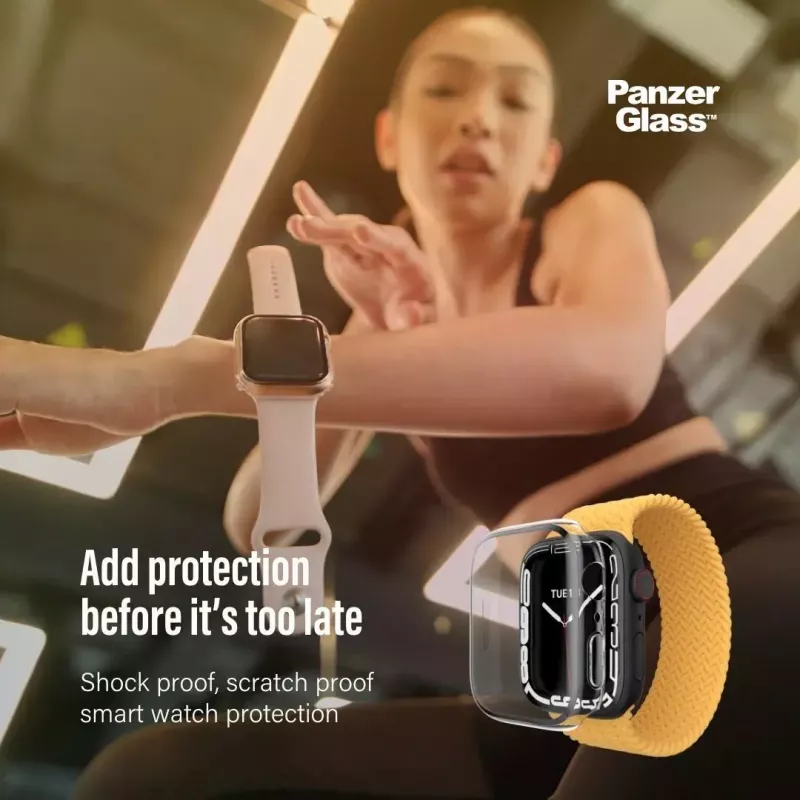PanzerGlass ® Full body Case Black Apple Watch SE 3 | SE | 6 | 5 | 4 | 44mm