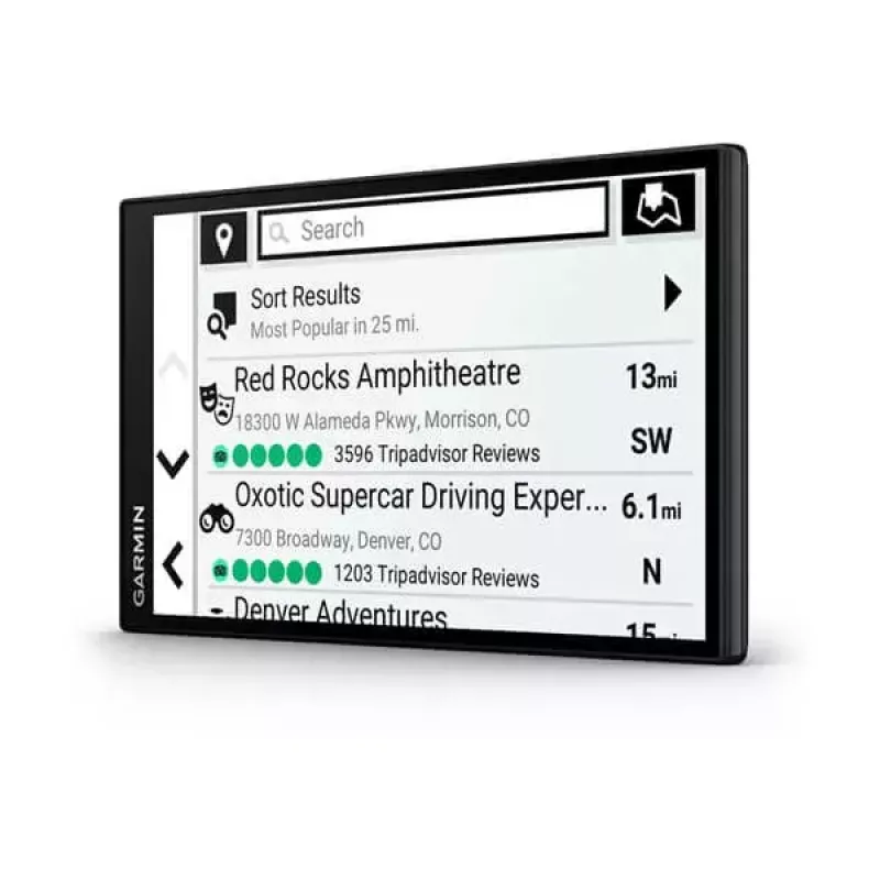 Navigator Garmin DriveSmart 76 7 inch TFT Touchscreen 32 GB Black