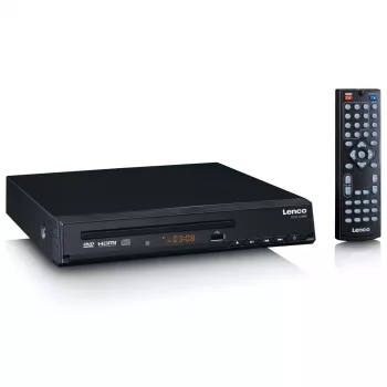 DVD Player Lenco DVD-120 Black NTSC PAL 20-20000 Hz 90 dB