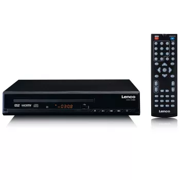 DVD Player Lenco DVD-120 Black NTSC PAL 20-20000 Hz 90 dB