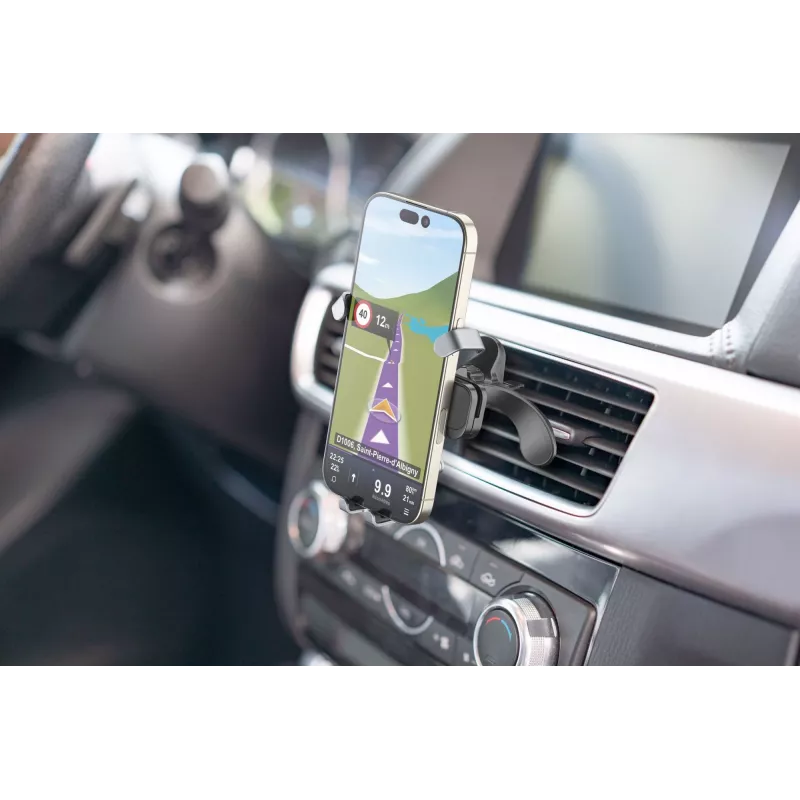 Cellularline Slide Fit - Universal In-car smartphone holder with easy insertion